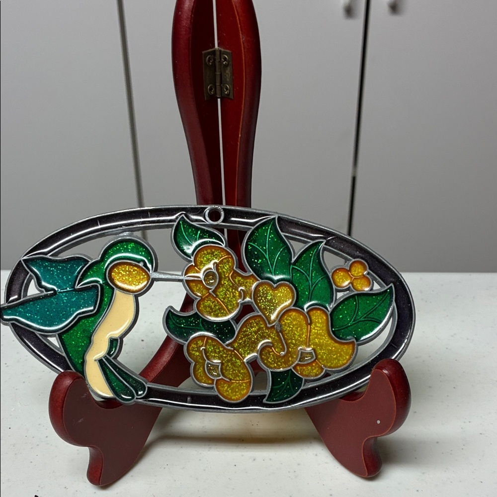 Colorful Stained Glass Suncatcher